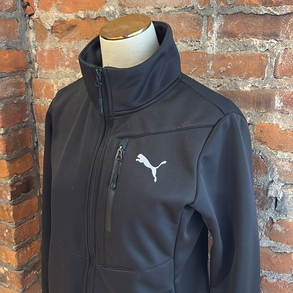 Puma Black Zip Up - Picture 2 of 6